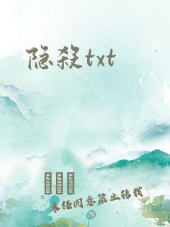 隐杀txt