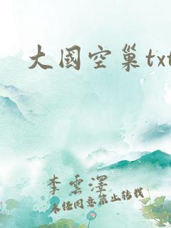 大国空巢txt