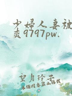 少妇人妻被粗大爽9797pw.