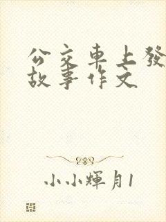 公交车上发生的故事作文