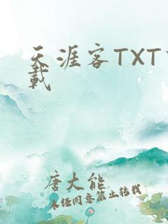 天涯客TXT下载