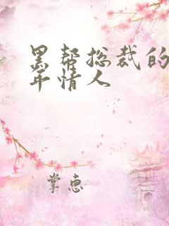 黑帮总裁的未成年情人