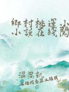 乡村桃运小神医小说在线阅读