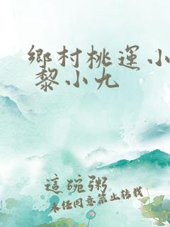 乡村桃运小神医 黎小九