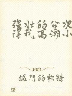 强壮的公次次弄得我高潮小说