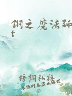 钢之魔法师txt