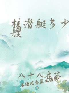核潜艇多少钱一艘