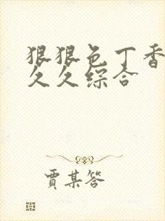 狠狠色丁香婷婷久久综合