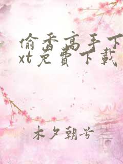 偷香高手下载txt免费下载