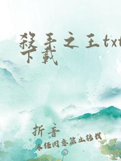 杀手之王txt下载
