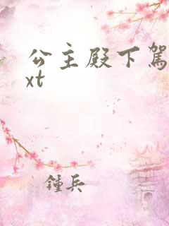 公主殿下驾到txt