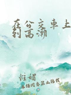 在公交车上被顶到高潮