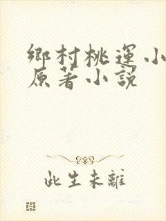 乡村桃运小神医原著小说