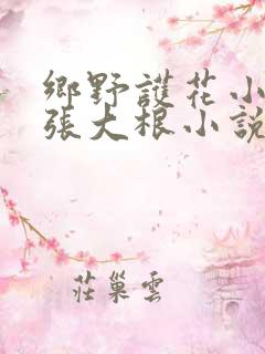 乡野护花小神医张大根小说