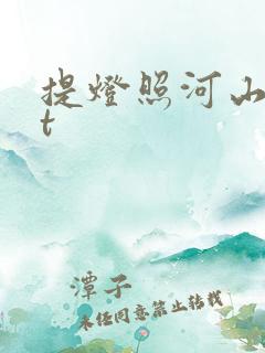 提灯照河山txt