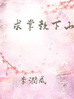 求掌教下山