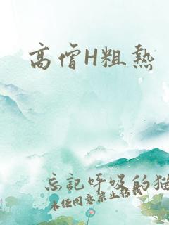 高僧H粗热