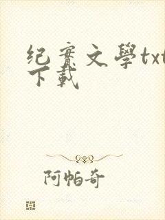 纪实文学txt下载