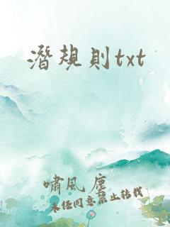 潜规则txt