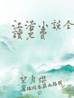 江浩小说全文阅读免费