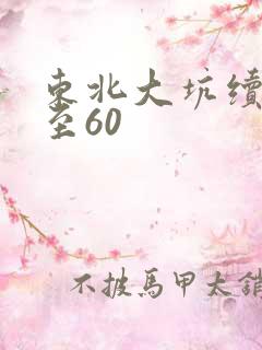 东北大坑续集1至60