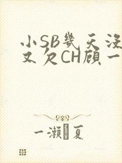 小SB几天没做又欠CH顾一成