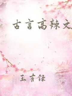 古言高辣文np