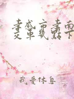 孝感市孝南区公交车几点下班