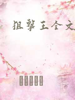 狙击王全文阅读