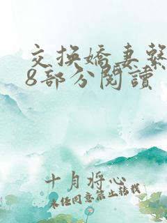 交换娇妻系列38部分阅读