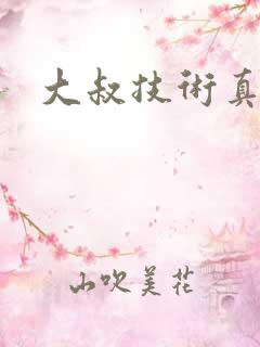 大叔技术真好