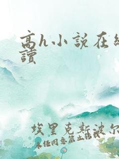 高h小说在线阅读