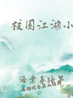 校园江湖小说