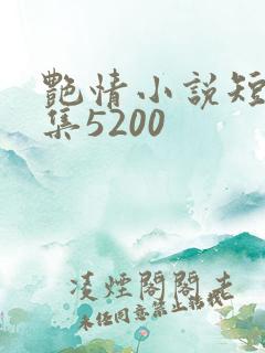 艳情小说短篇合集5200