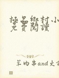 极品乡村小神医免费阅读