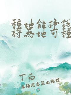 种地能挣钱农民将无地可种