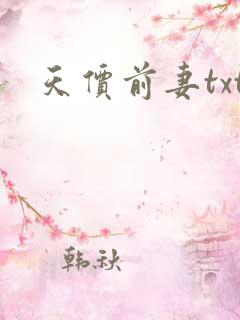 天价前妻txt