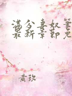 满分妻奴笔趣阁最新章节免费阅读全文