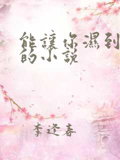 能让你湿到不行的小说