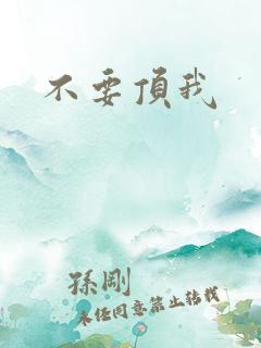 不要顶我