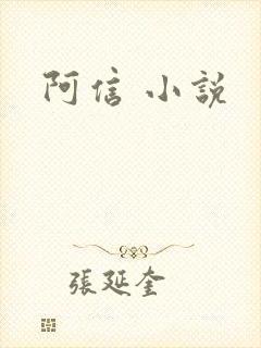 阿信 小说
