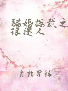 骗婚总裁之老婆很迷人