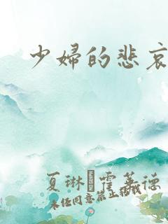 少妇的悲哀阅读
