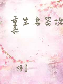 重生名器攻略兄长