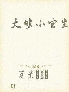 大明小官生活