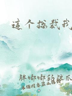 这个总裁我要了