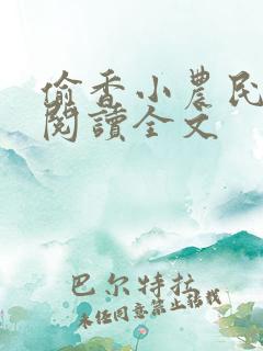 偷香小农民免费阅读全文