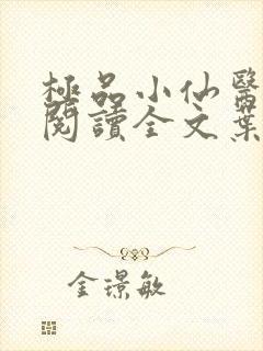 极品小仙医免费阅读全文叶凡