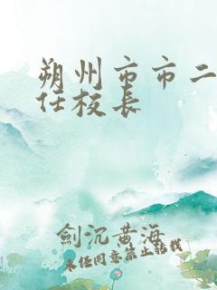 朔州市市二小现任校长
