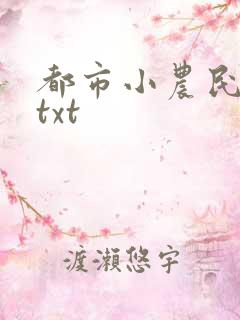 都市小农民下载txt